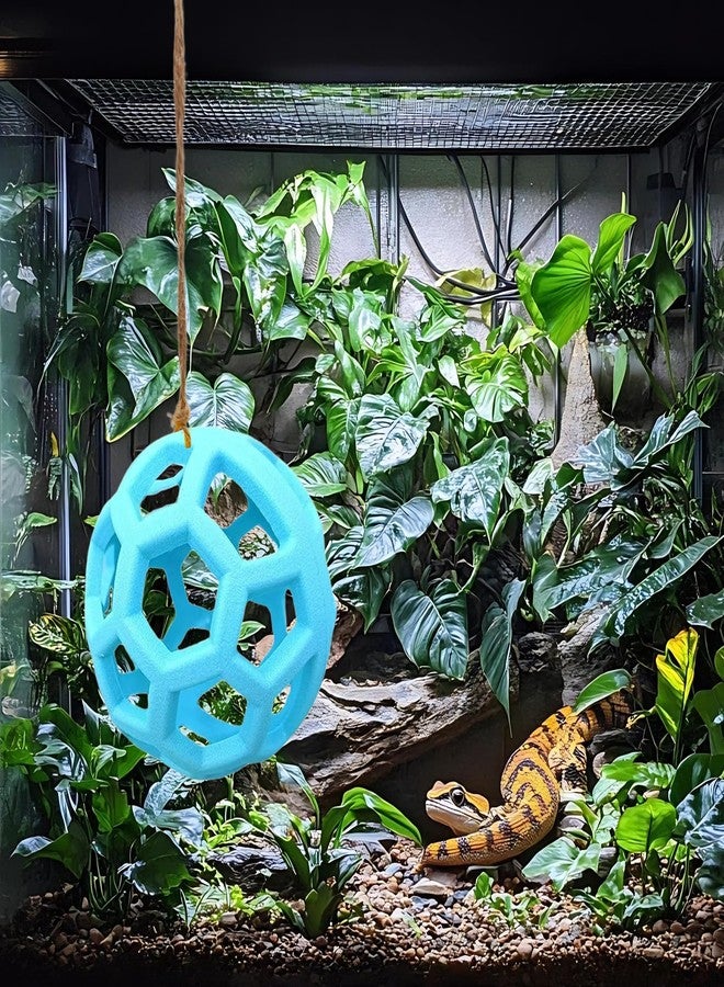MAGNEECH Slim Snake Ball Python Accessories Reptile Climbing Ball Python Playground Climbing Toys (Blue) - Image 2